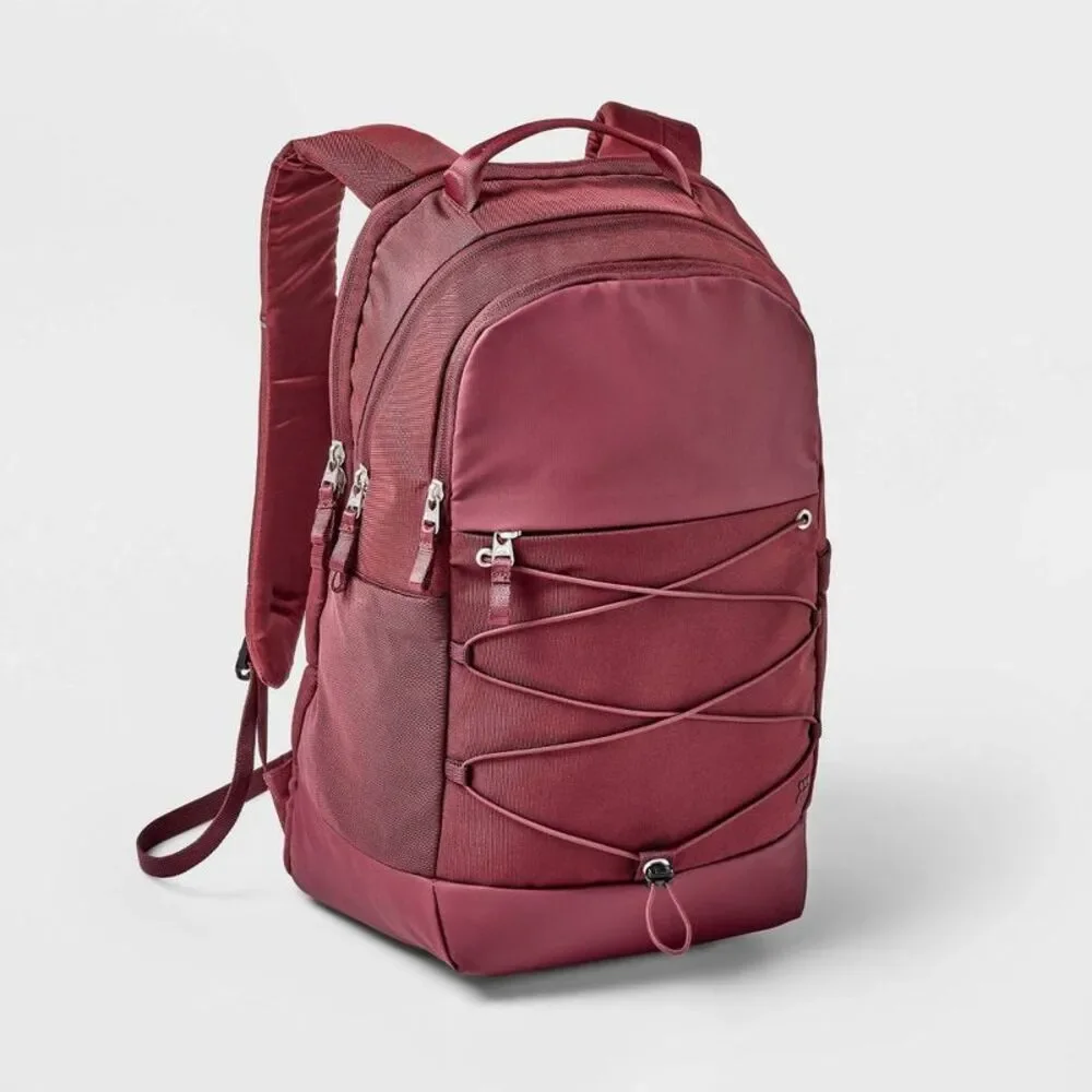 21L Sporty Backpack - All In Motion Maroon: Elementary School Water-Resistant